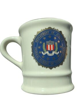 Department of Justice Federal Bureau of Investigation FBI Mug